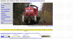 Desktop Screenshot of angertalbahn.de